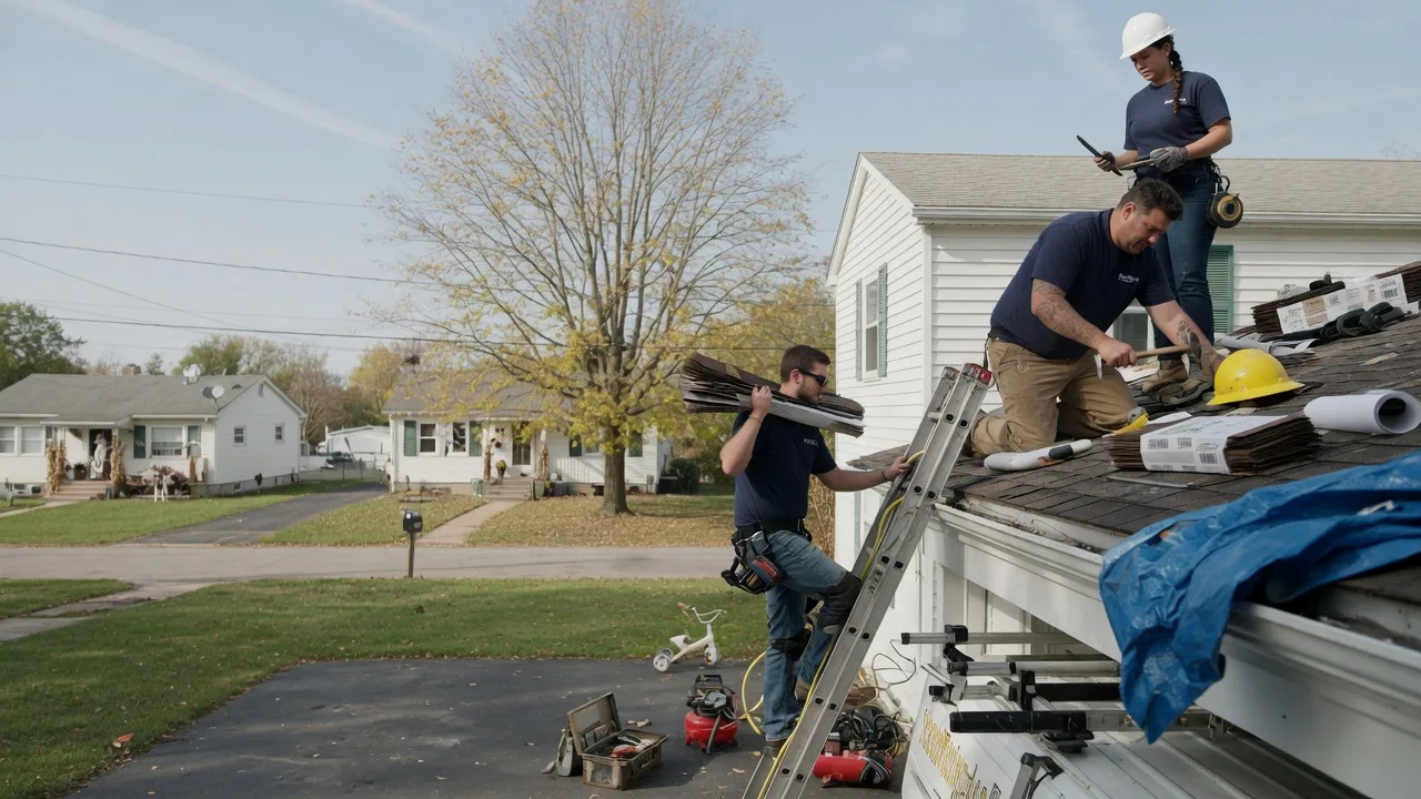 Local Roofing Contractors in Hills, IA near me